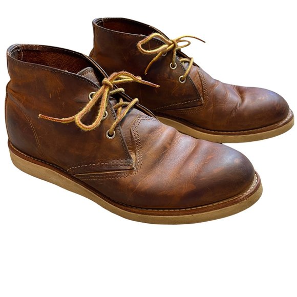 Red Wing Shoes Other - Red Wing Shoe Company Heritage Leather Work Chukka Shoes 10.5 D